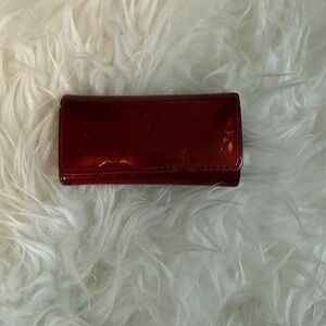 Louis Vuitton Red Vernis Key Case